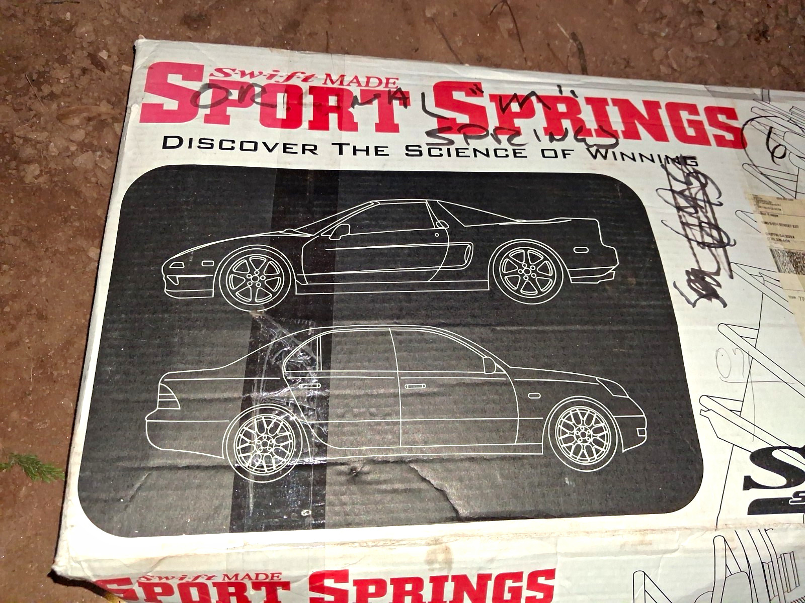 Brand-new Swift Spec-R Sport Lowering Spring kit for BMW M4Part Number: 4X908R