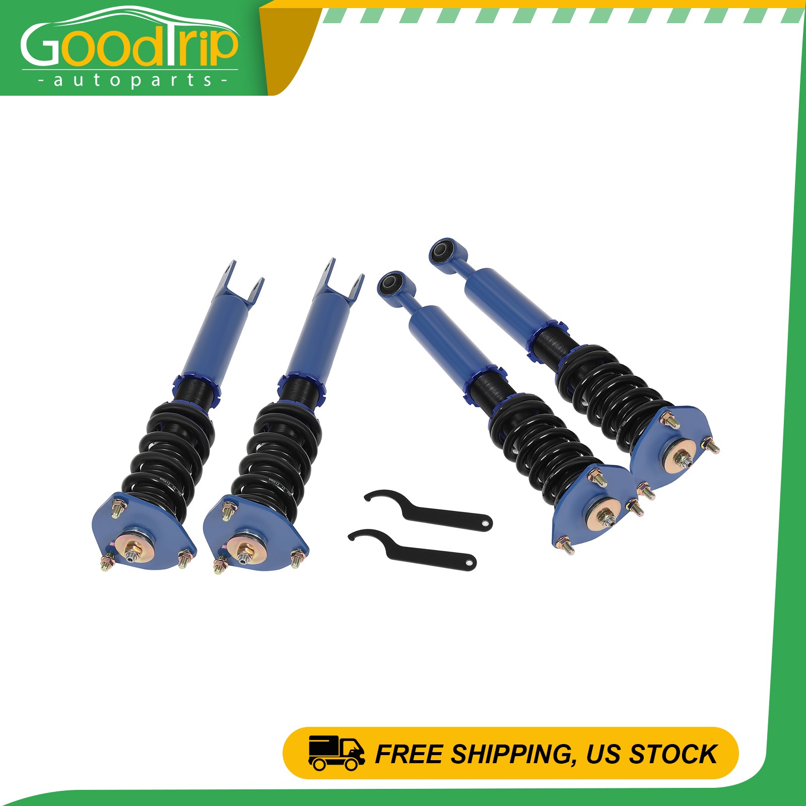 Coilovers Suspension Fits 2007-2016 Lexus LS460 RWD Adj. Height Struts Shocks