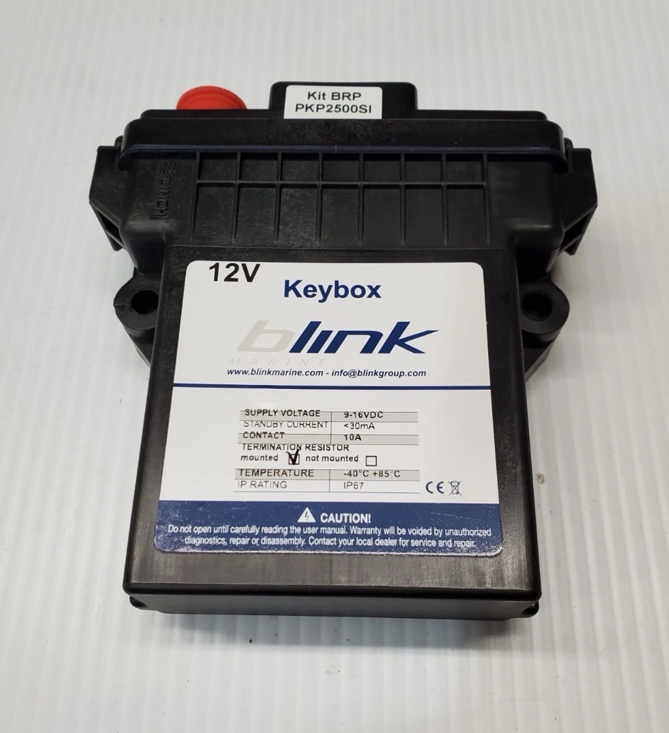 Marine KEYBOX Module 12v, 10a , CAN BUS relay Blink
