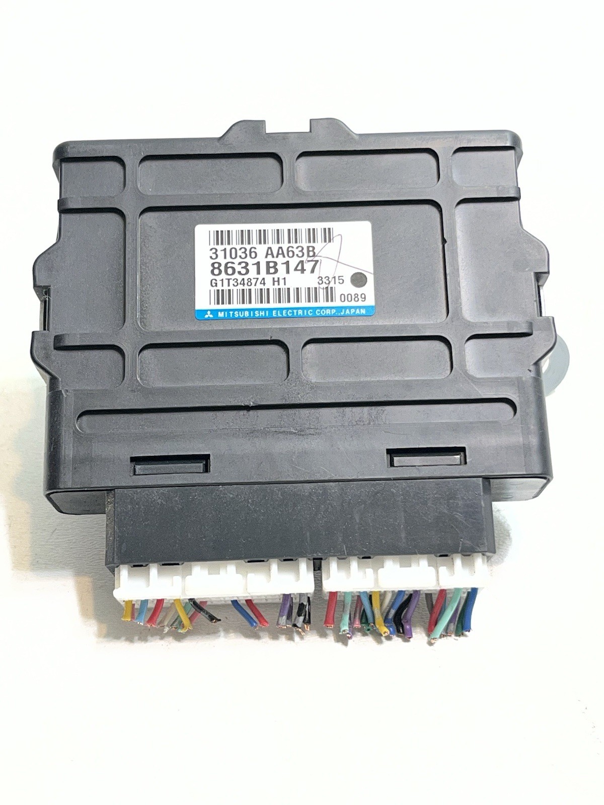 2013-2015 Mitsubishi Outlander Transmission Control Module Computer TCM 8631B147 2013-2015 Mitsubishi Outlander Transmission Control Module Computer TCM 8631B147