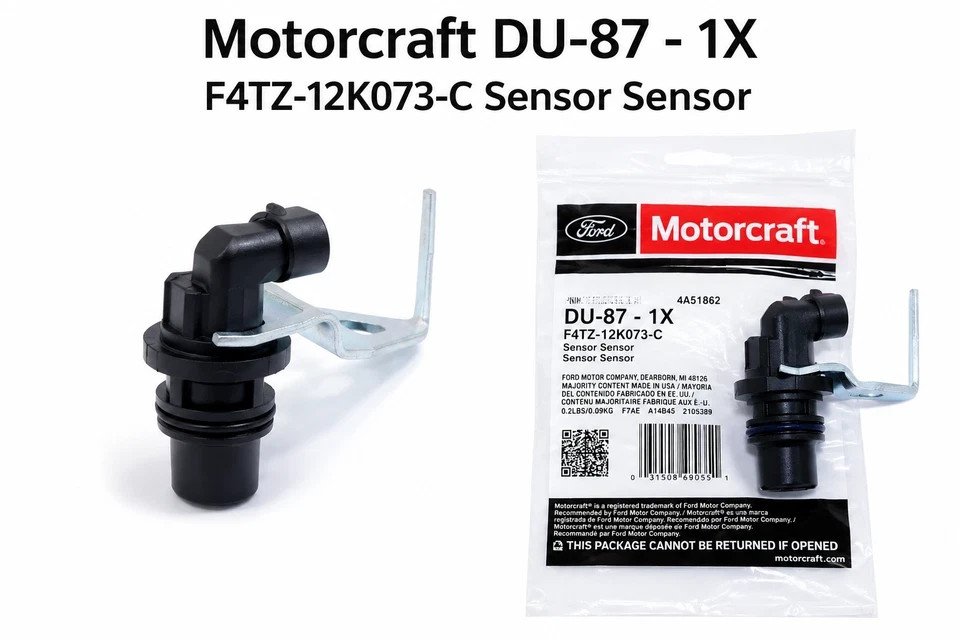 Motorcraft DU-87 Camshaft Position Sensor 1994–2003 F250 F350 7.3L Powerstroke Motorcraft DU-87 Camshaft Position Sensor 1994–2003 F250 F350 7.3L Powerstroke