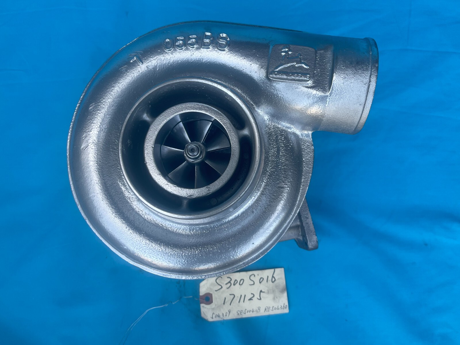 John Deere Various 6081T Engine Borg Warner Genuine S300S016 Turbo Turbocharger
