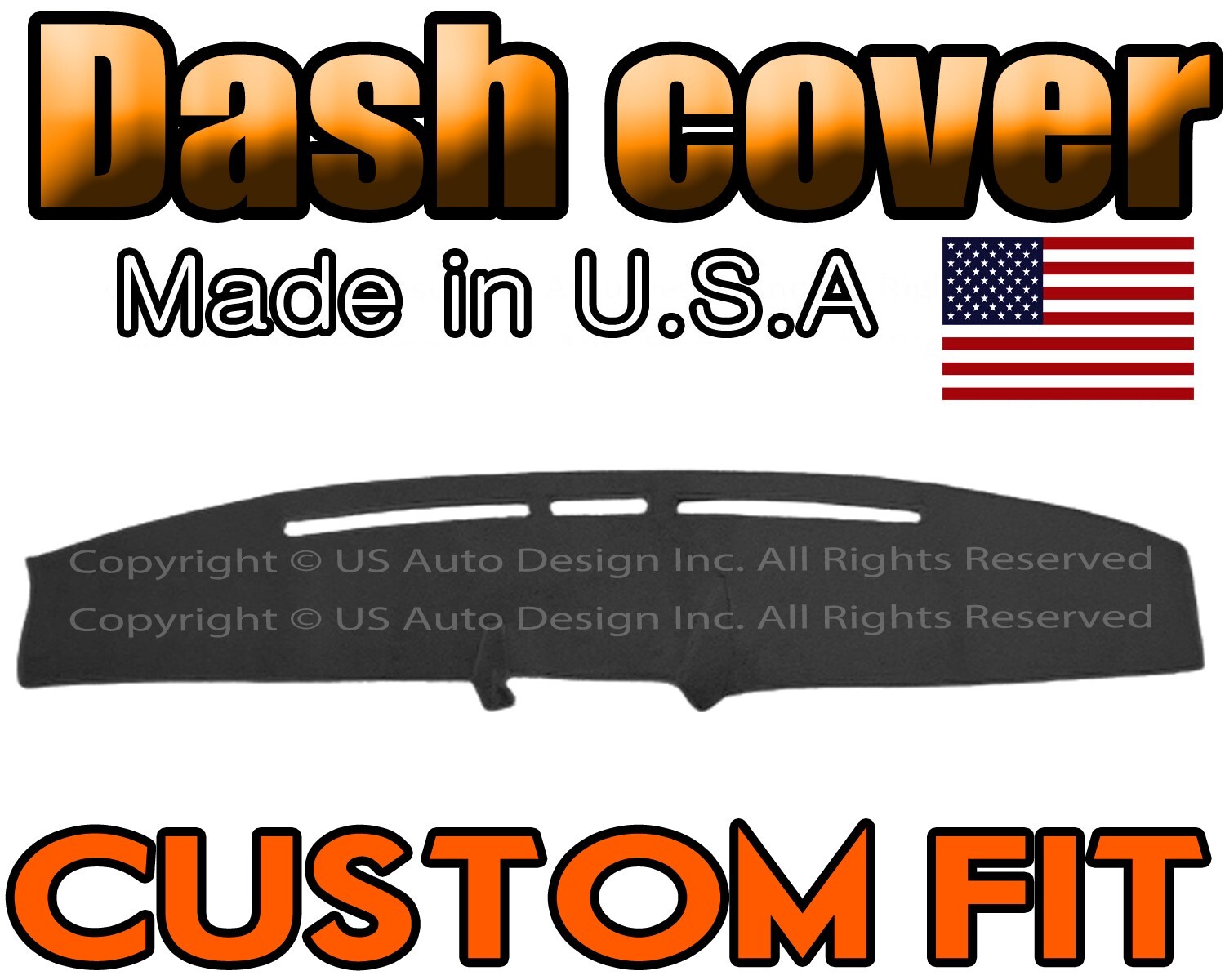 fits 1980-1986  FORD  F150  F250  F350 DASH COVER MAT DASHBOARD PAD / BLACK