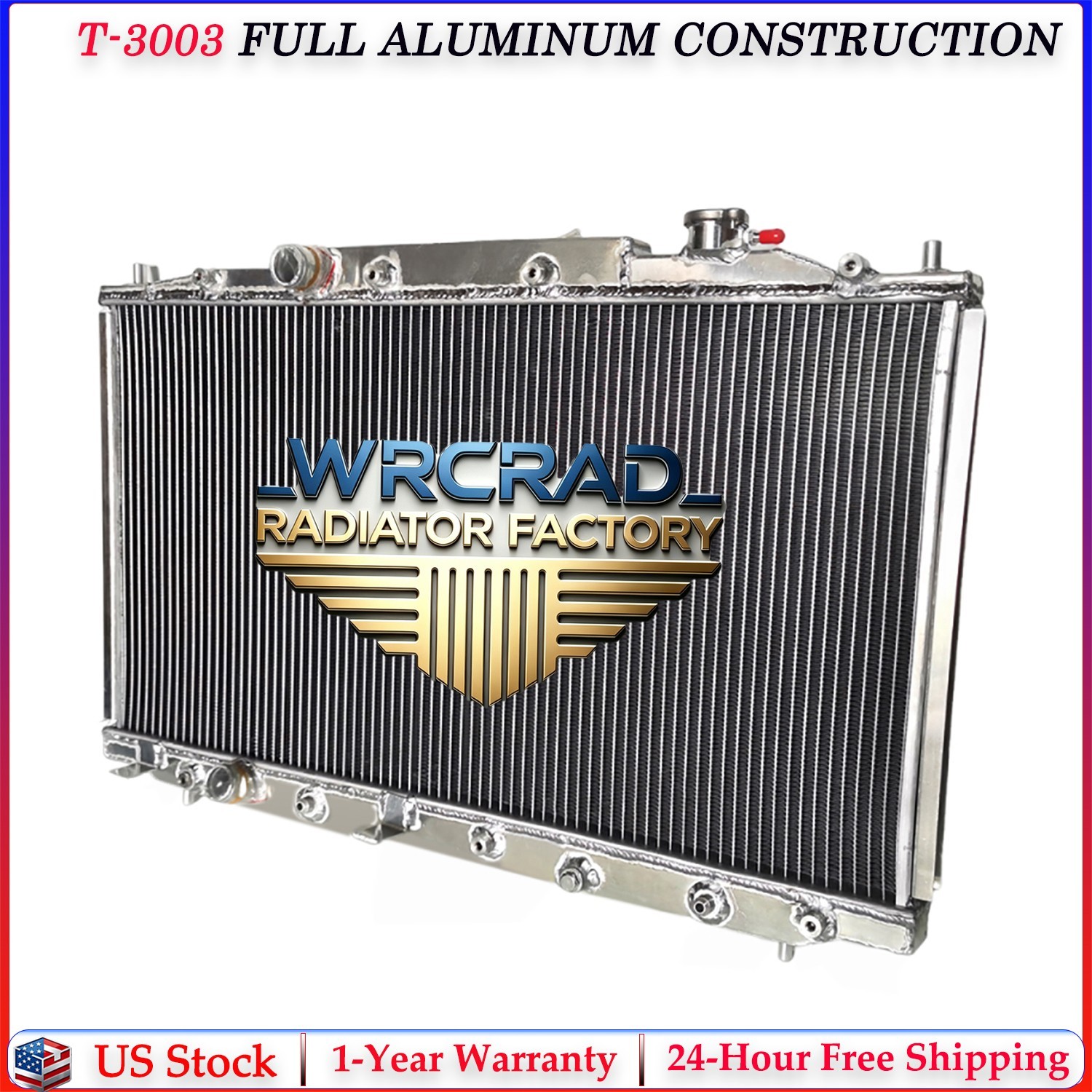 Aluminum Radiator For 2008-2012  2009 2011 2012 Accord Crosstour RDX 3.5L V6