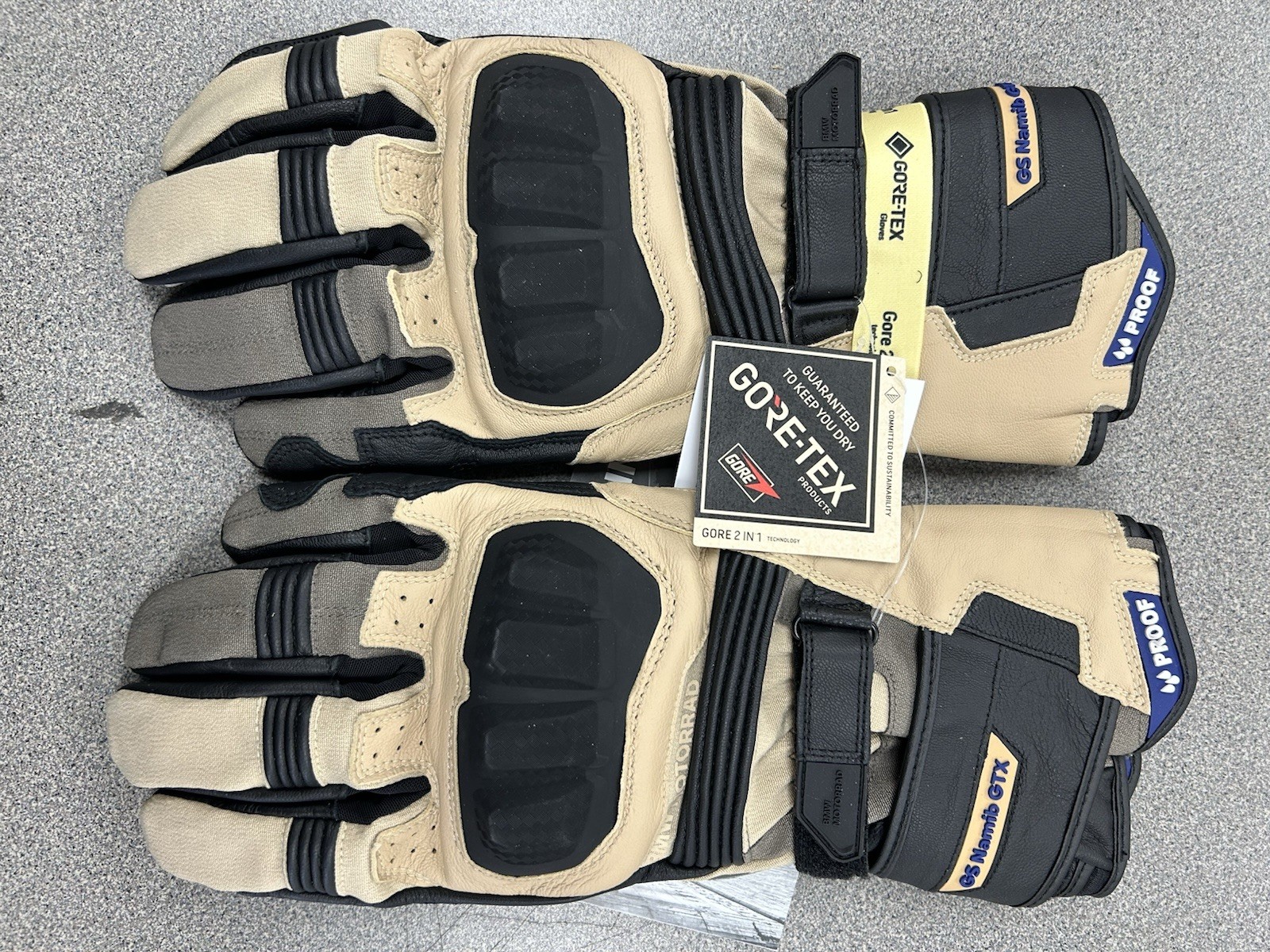BMW Namib GTX 2 in 1 Gloves sz11 BMW Namib GTX 2 in 1 Gloves sz11