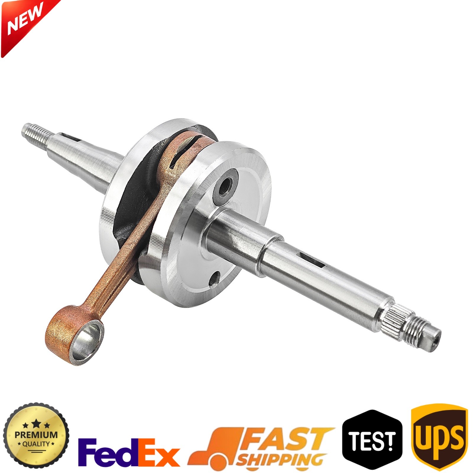 NEW for 1987 - 2006 SUZUKI LT80 LT 80 QUADSPORT CRANKSHAFT CRANK SHAFT ASSEMBLY