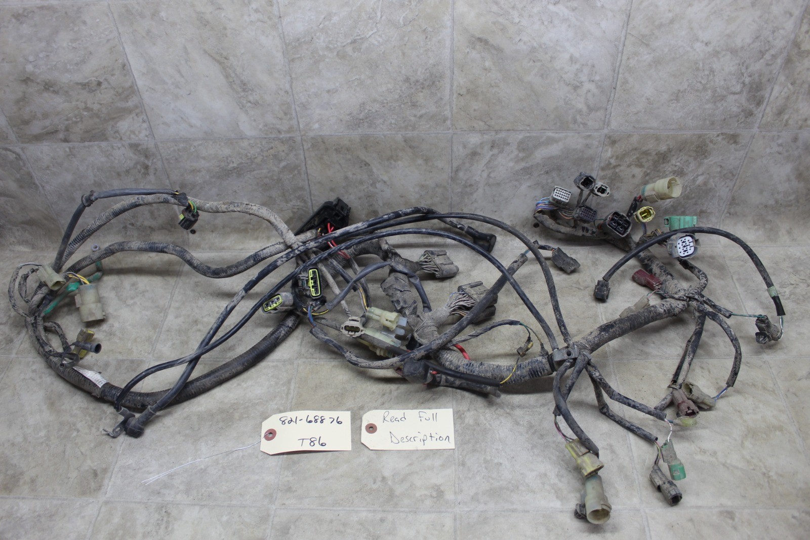 2007 2008 HONDA RUBICON 500 ES 4X4 OEM MAIN WIRE HARNESS 32100-HN2-A60 READ DESC