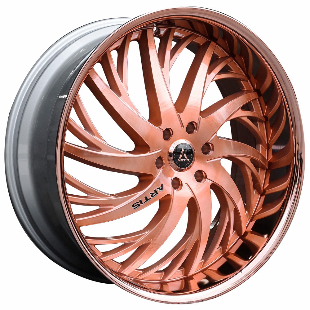 Decatur Artis Wheels 22x9 Custom Rose Gold Rims (4pcs) C3 Decatur Artis Wheels 22x9 Custom Rose Gold Rims (4pcs) C3