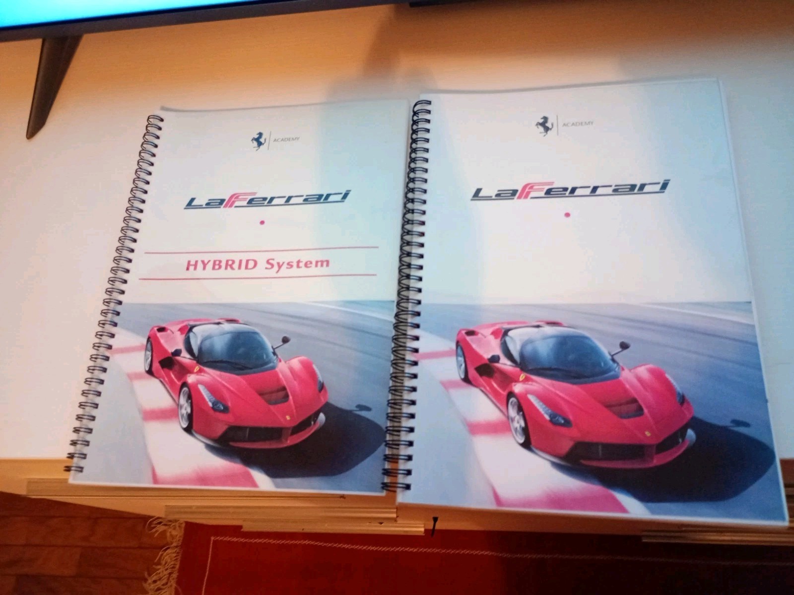 2016 Ferrari LaFerrari ,2 X Technical training books-FERRARI ACADEMY( JAPAN vers