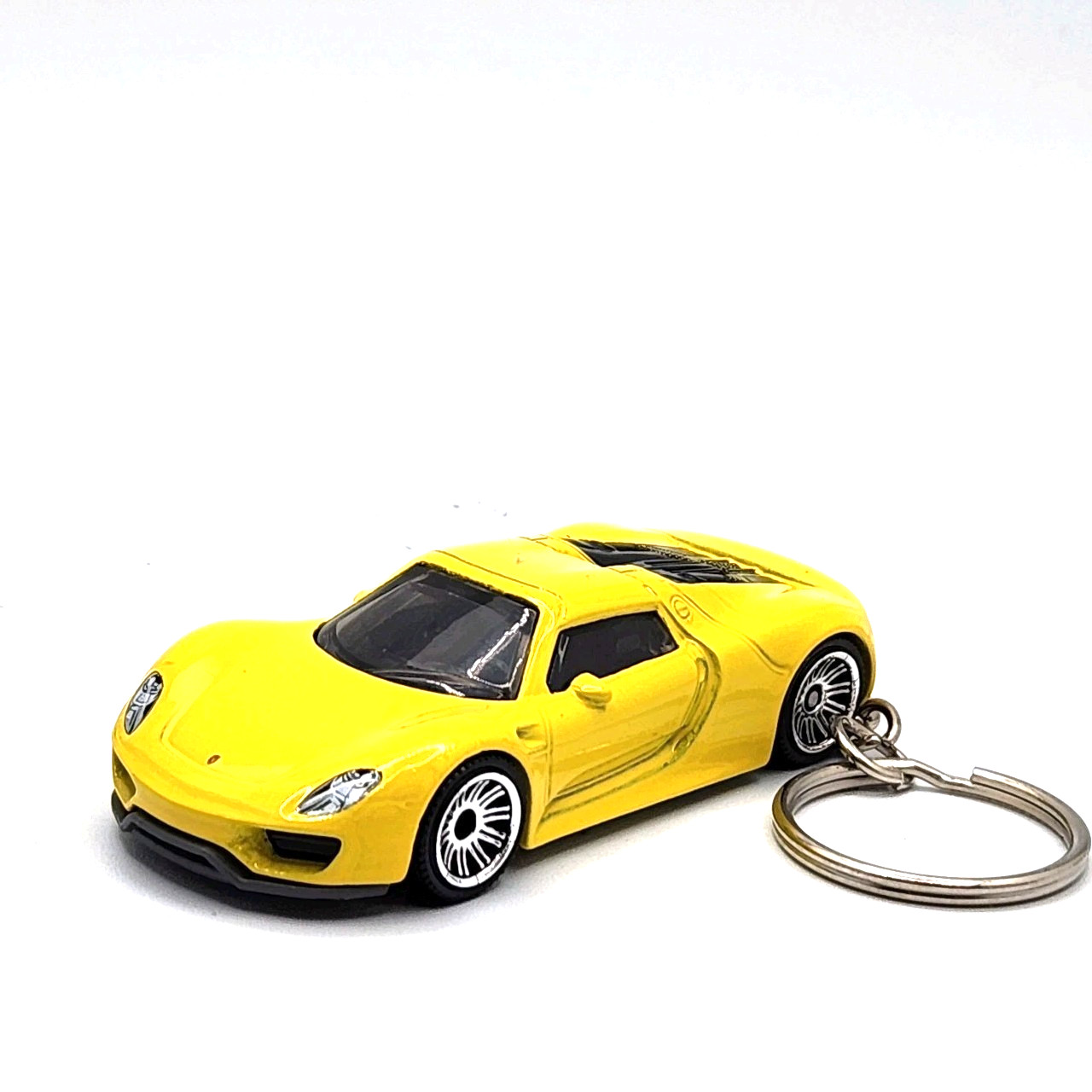 2013-2015 Porsche 918 Spyder Yellow Custom 1/64 Scale Diecast 🎁 GREAT GIFT🎁