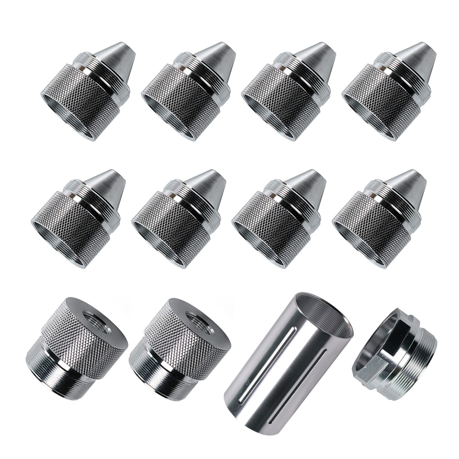 12X 1.375''X24 Cone Shaped Parts Sealed End Cap For Car Trucks