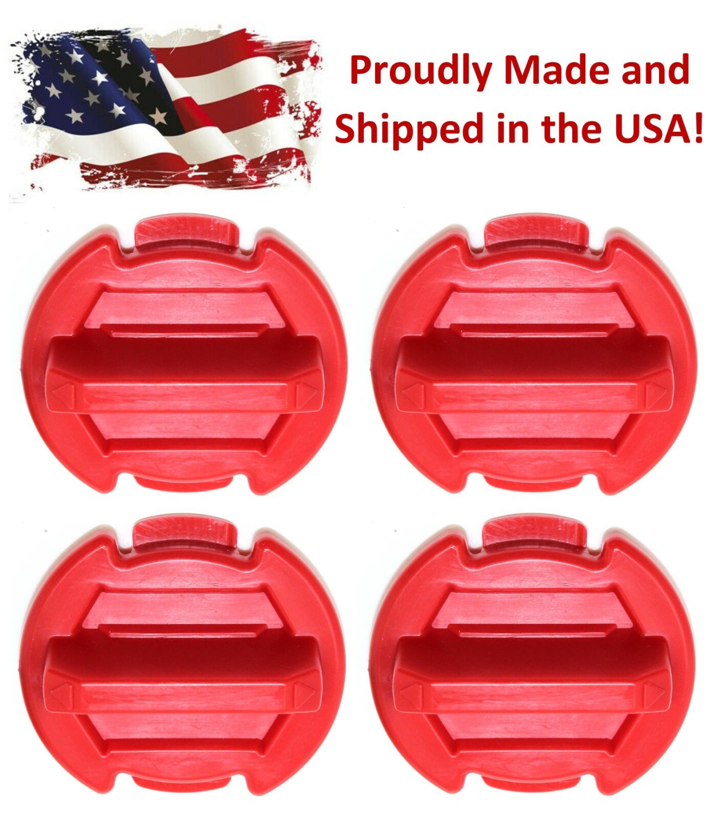 4-PACK Aftermarket Red Floor Drain Plug 5414694 14-17 POLARIS RZR XP 1000 900