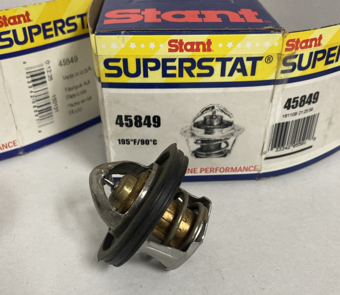 Engine Coolant Thermostat-Superstat (R) Thermostat Stant 45849 Engine Coolant Thermostat-Superstat (R) Thermostat Stant 45849