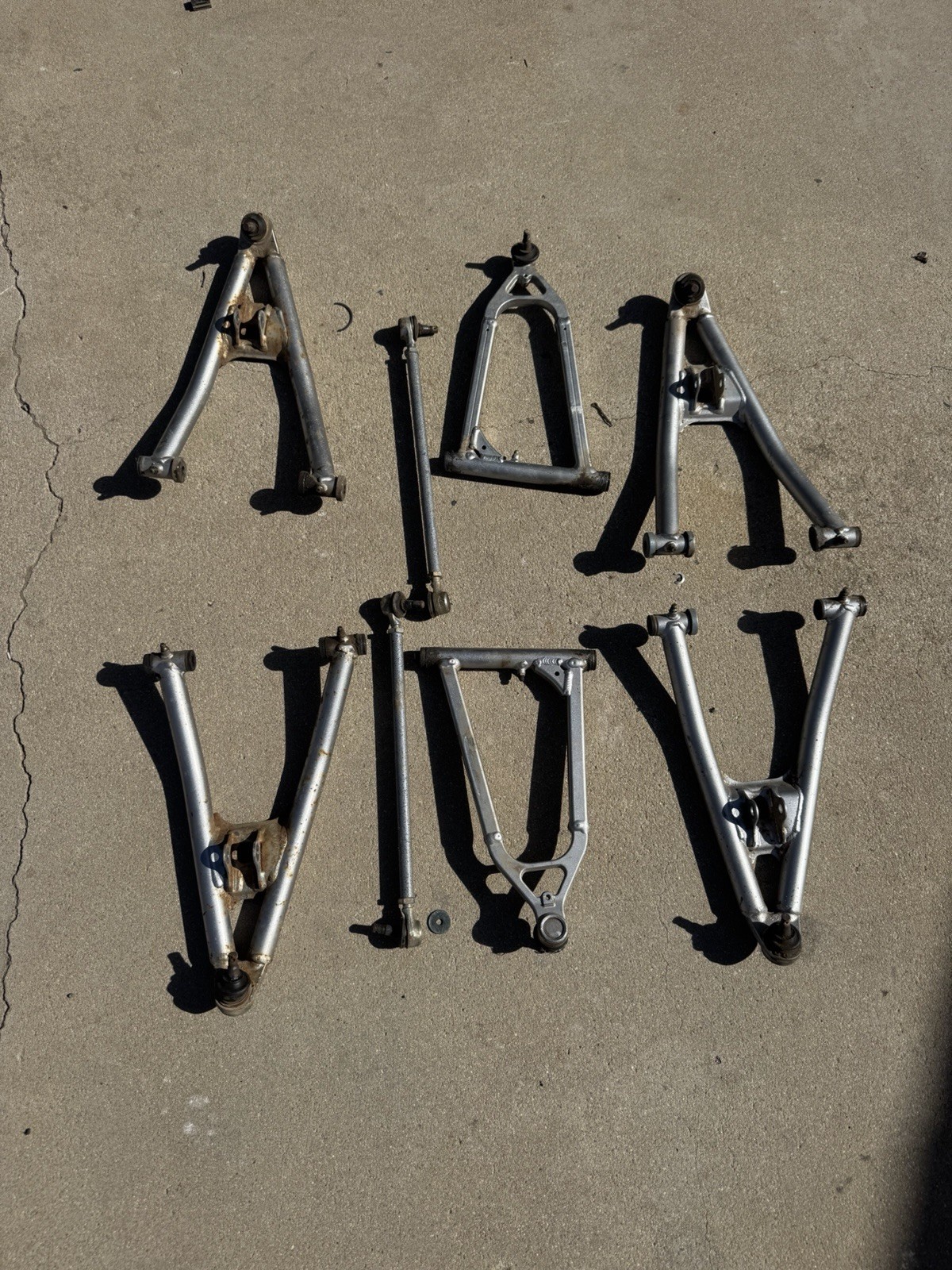 2004-2008 Yfz 450 OEM A-Arms And Tie Rods Assembly 2004-2008 Yfz 450 OEM A-Arms And Tie Rods Assembly