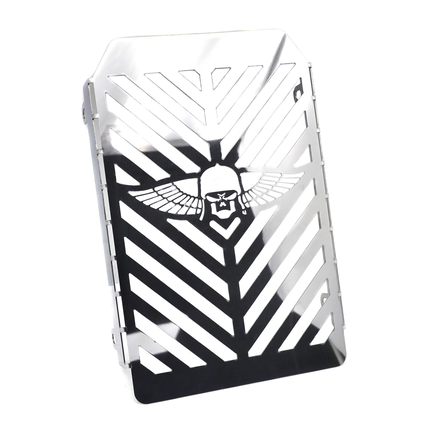 Radiator Grille Cover Guard Protector For Kawasaki Vulcan VN 1500 Skull Wing