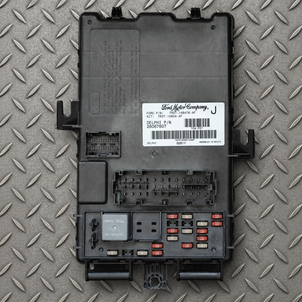 2007 Ford Mustang GT & V6 Coupe Fuse Box/Smart Junction Box 7R3T **PROGRAMMED**