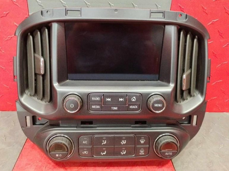2017-2019 Chevrolet Colorado Audio Radio With Display Screen Control Panel OEM