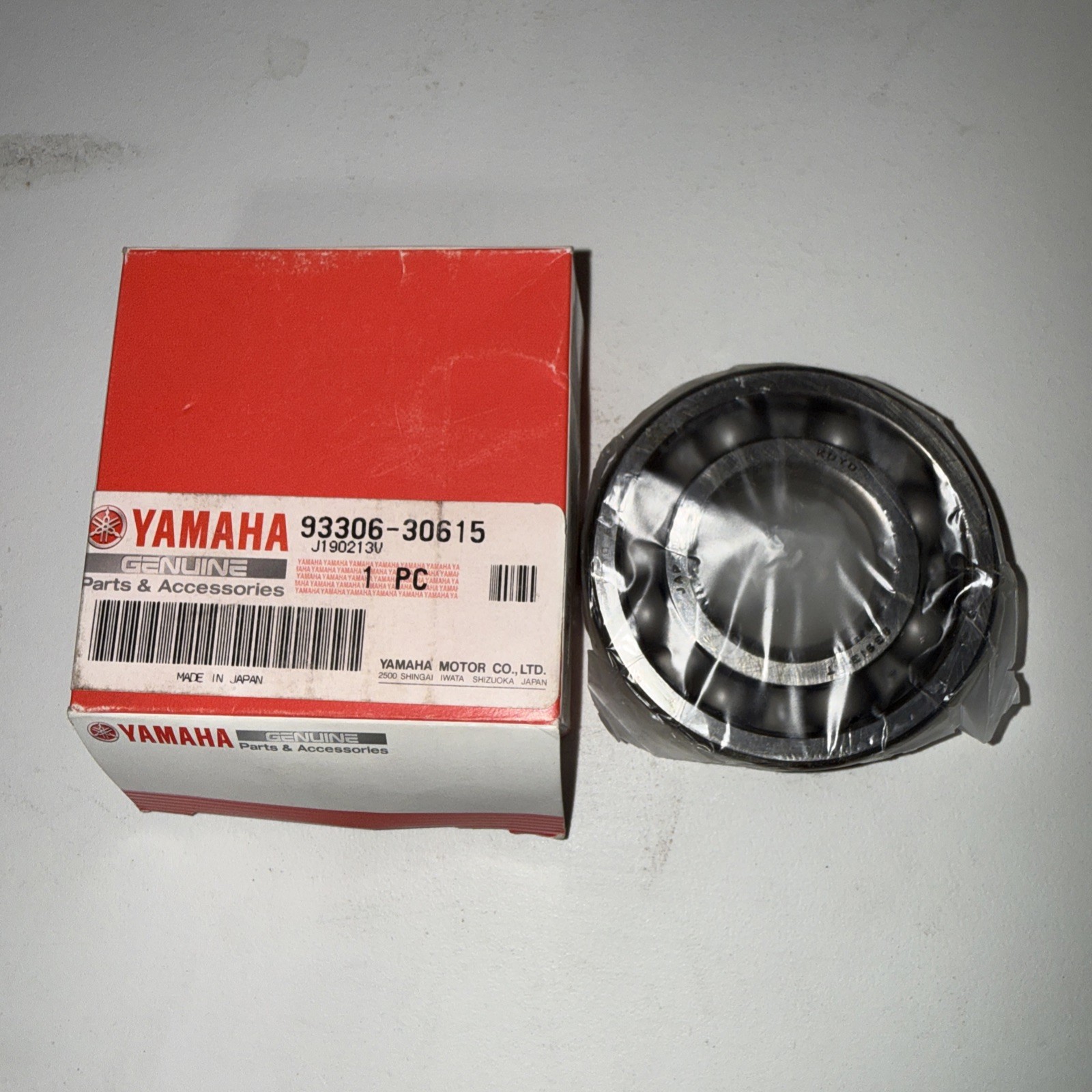 NOS OEM Yamaha Crank Bearing 1973-79 SC500 DT250 1996-00 XT225 93306-30615 NOS OEM Yamaha Crank Bearing 1973-79 SC500 DT250 1996-00 XT225 93306-30615