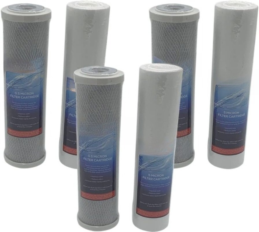  External RV Dual Water Replacement Filters - 3 Sets
