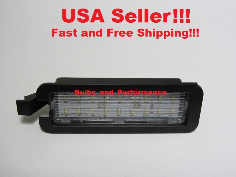 White 6000K LED License Plate Light Lamp fits Dodge Charger 2015 - 2024