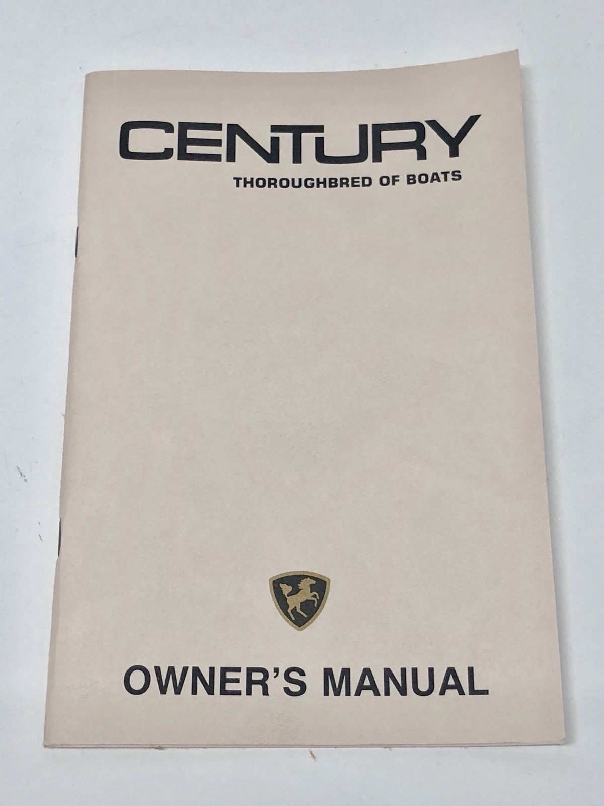 CENTURY BOAT~ORIGINAL 1980'S OWNERS MANUAL~RESORTER~ARABIAN~CORONADO~Others