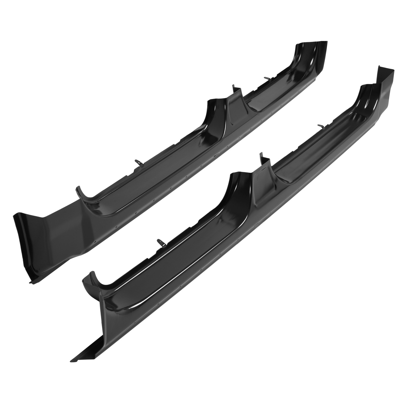 Fits 2004-2008 Ford F-150 Crew Cab Rocker Panels Left &  Right Primed Black