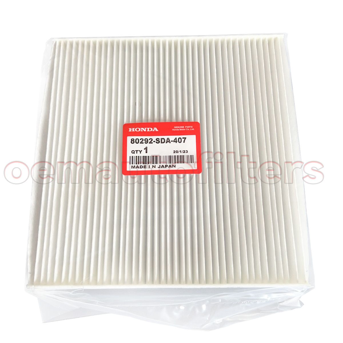 OEM Cabin Air Filters for HONDA ACURA MICRON 80292-SDA-407 ACCORD C35519 OEM Cabin Air Filters for HONDA ACURA MICRON 80292-SDA-407 ACCORD C35519