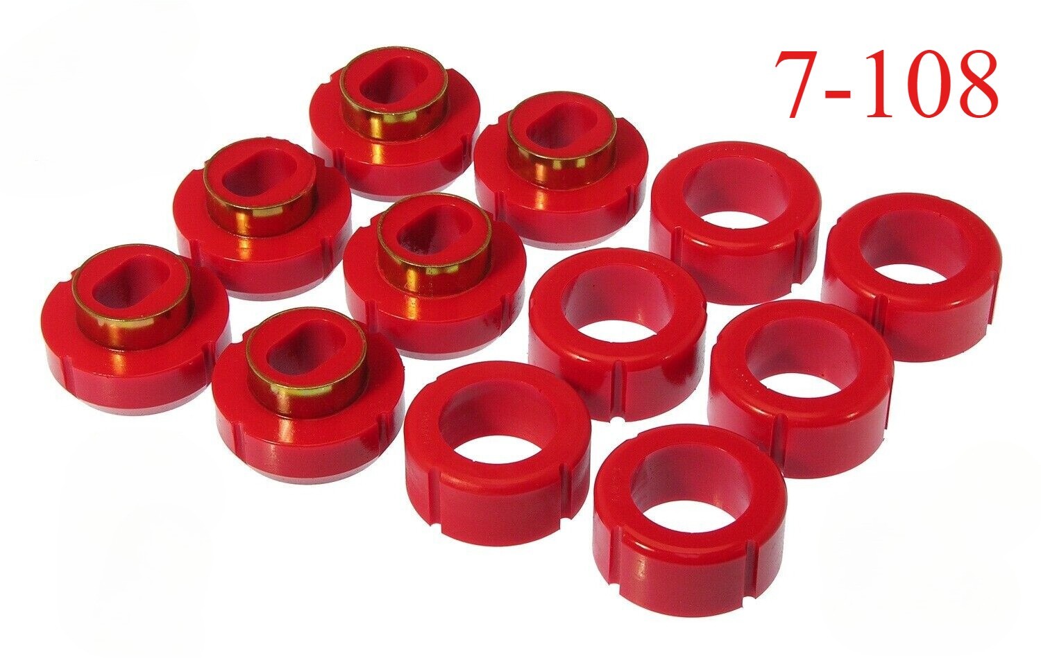 7-108 Prothane Body And Cab Mount Bushing Kit