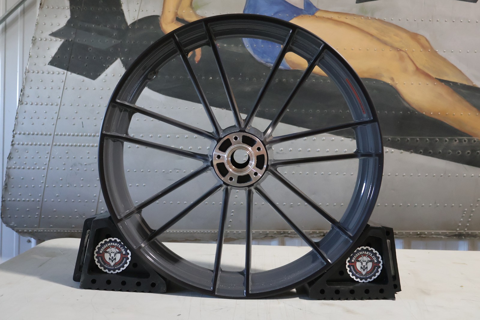 43300525 NEW OEM 2009-2023 HARLEY-DAVIDSON TOURING CVO KNOCKOUT FRONT WHEEL 21 43300525 NEW OEM 2009-2023 HARLEY-DAVIDSON TOURING CVO KNOCKOUT FRONT WHEEL 21