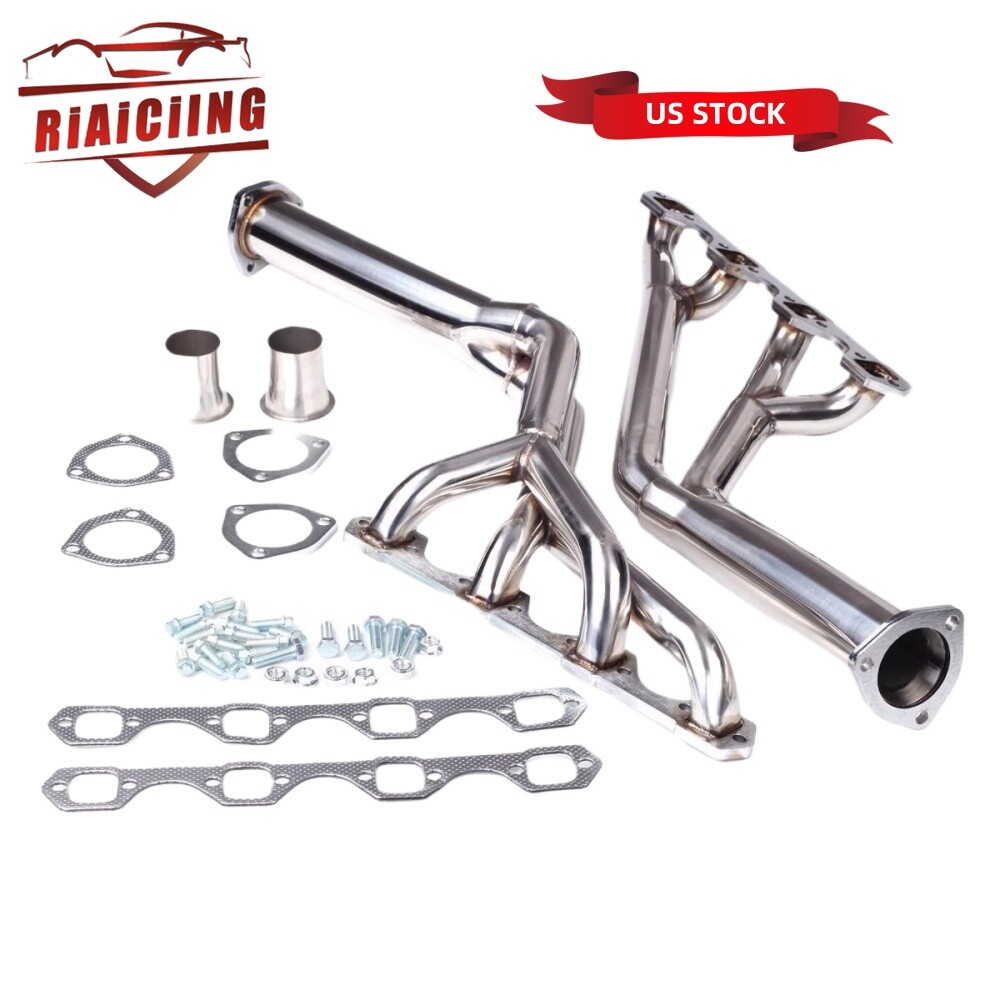 Pair for 64-70 Ford Mustang 260/289/302 TRI-Y Long Tube 8-4-2 Exhaust Headers US
