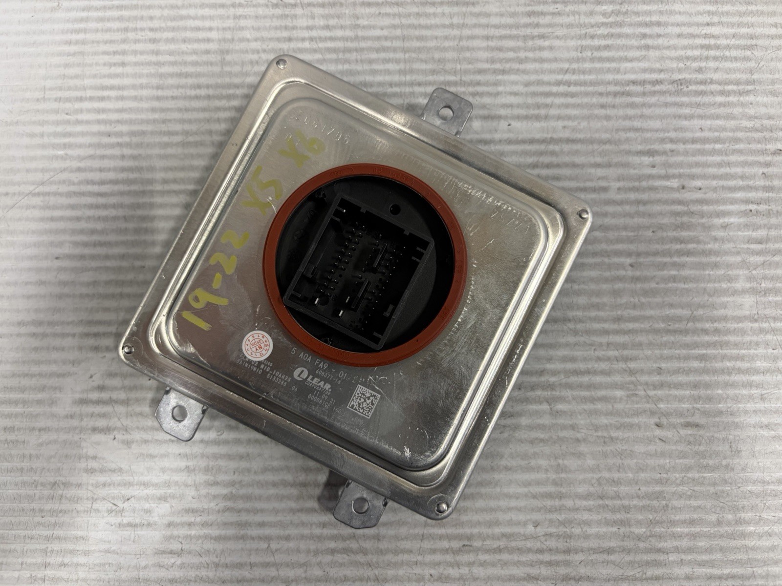 2019-2022 BMW X5 X6 X7 LASER HEADLIGHT BALLAST CONTROL MODULE UNIT OEM 5A0AFA9