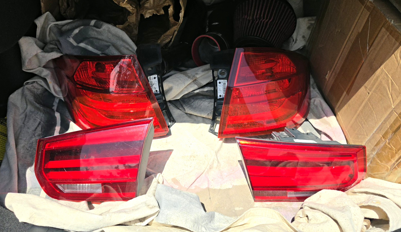 OEM BMW F31 Wagon Facelift LED Taillights Complete Set 2016-2019 