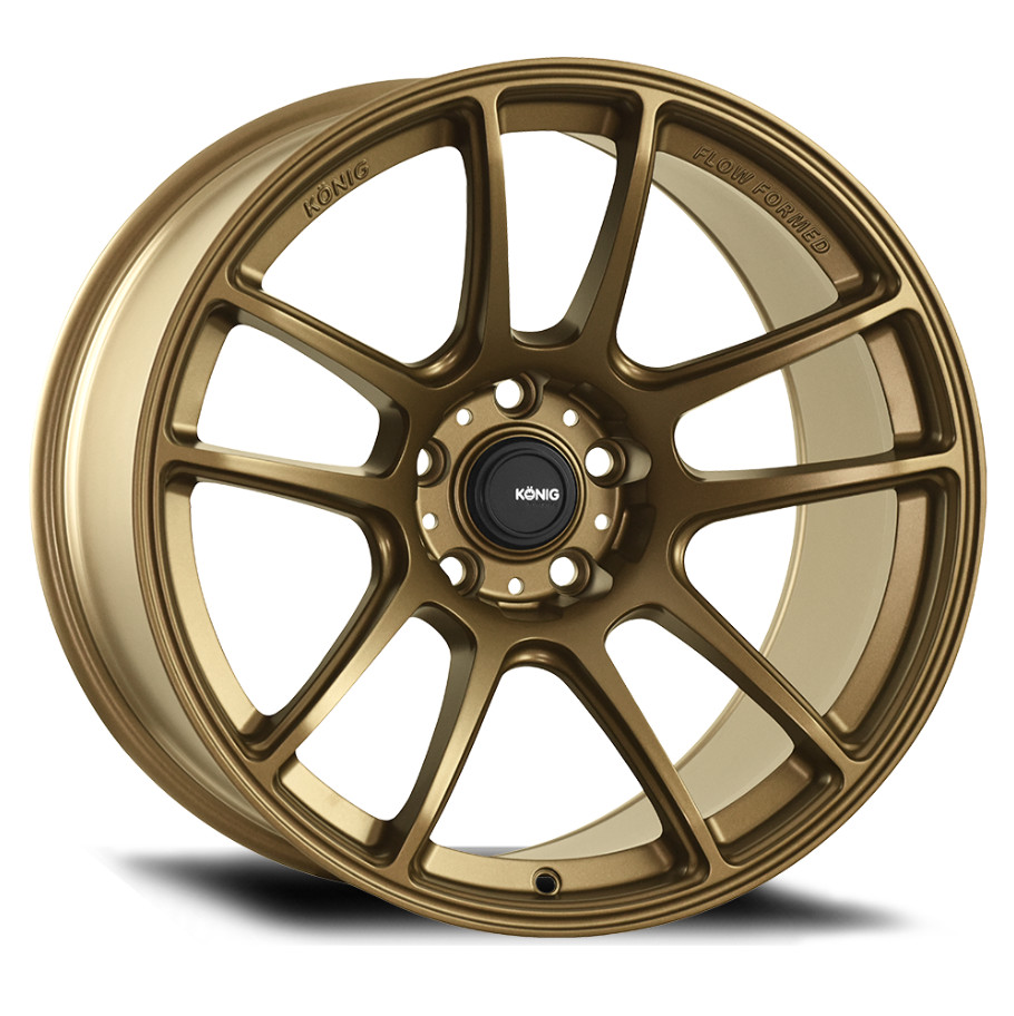 KONIG Heliogram Rim 18X8.5 5X112 Offset 42 Matte Bronze (Quantity of 1)