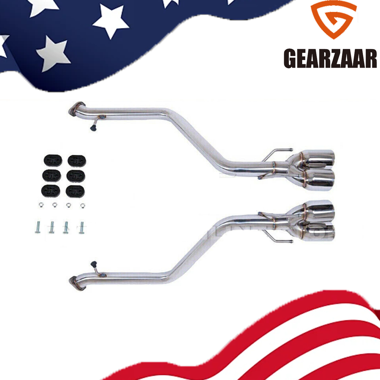 For 15-Up Lexus RC ALL | Stainless Axle-Back Exhaust System 3.5\