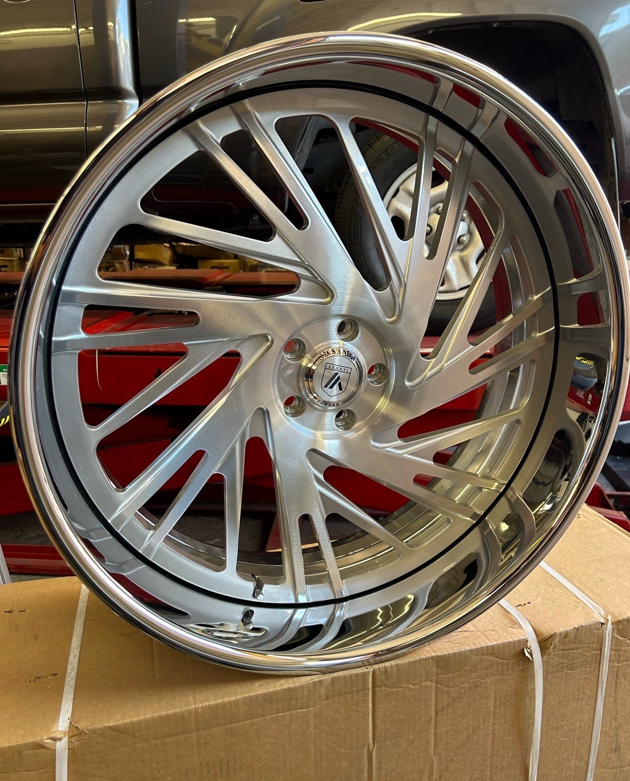 26” ASANTI AF 868 5X4.75 OLD SCHOOL CHEVELLE IMPALA MONTE CARLO CUTLASS CAPRICE