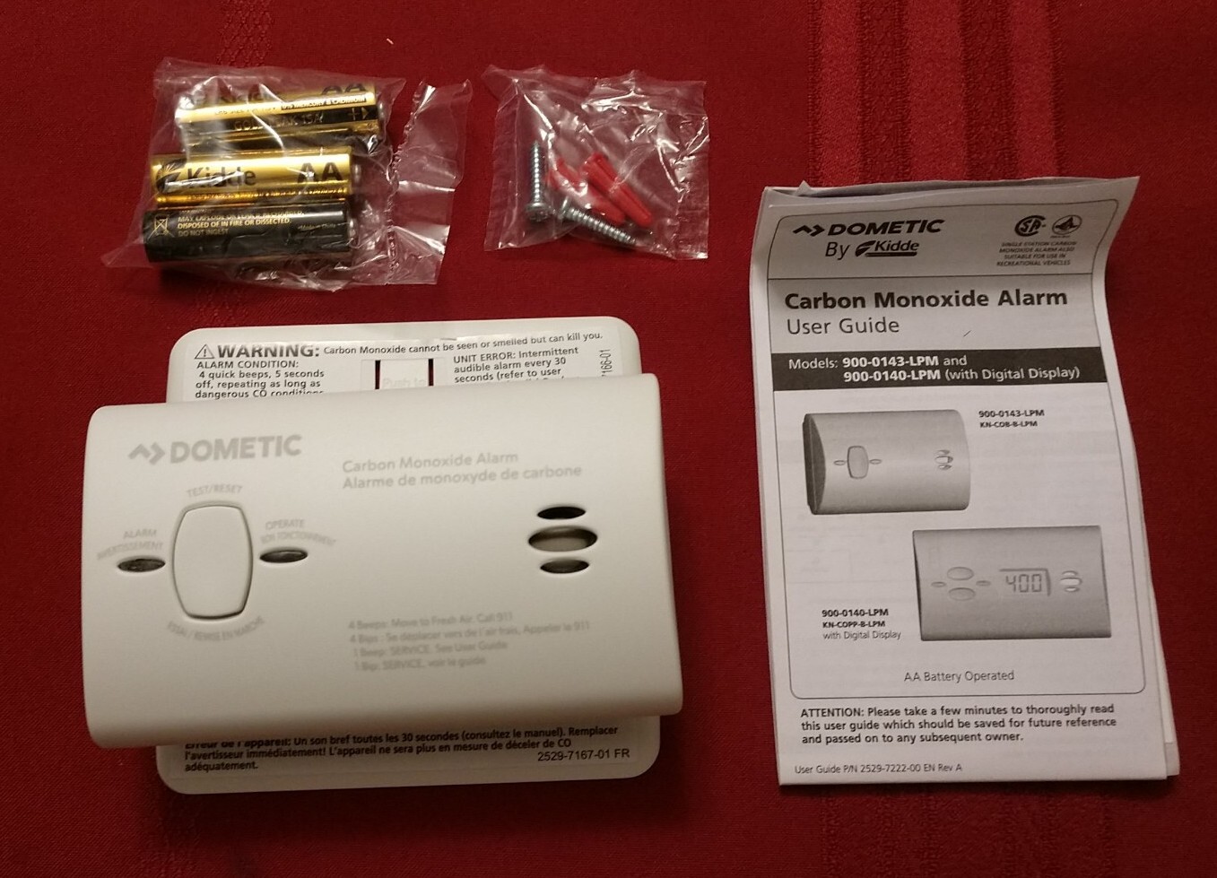 Dometic RV Carbon Monoxide Detector Non-Digital Alarm System 900-0143-LPM Dometic RV Carbon Monoxide Detector Non-Digital Alarm System 900-0143-LPM