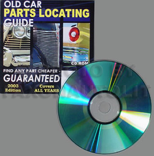 Find ANY Corvette Parts with this CD Guaranteed Directory New-Used Part Dealers