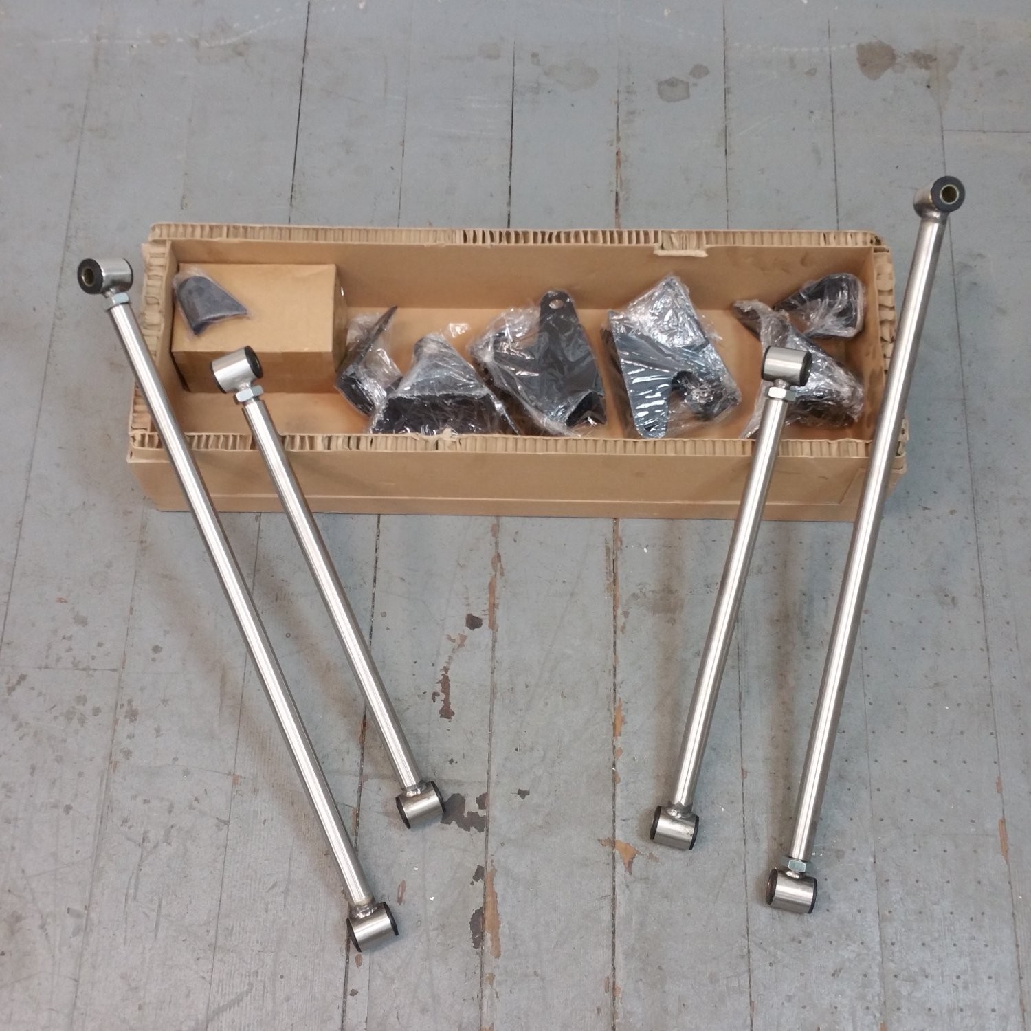 S.S. Triangulated Full Size 4 Link Kit for 1965-1969 Buick Riviera Gransport