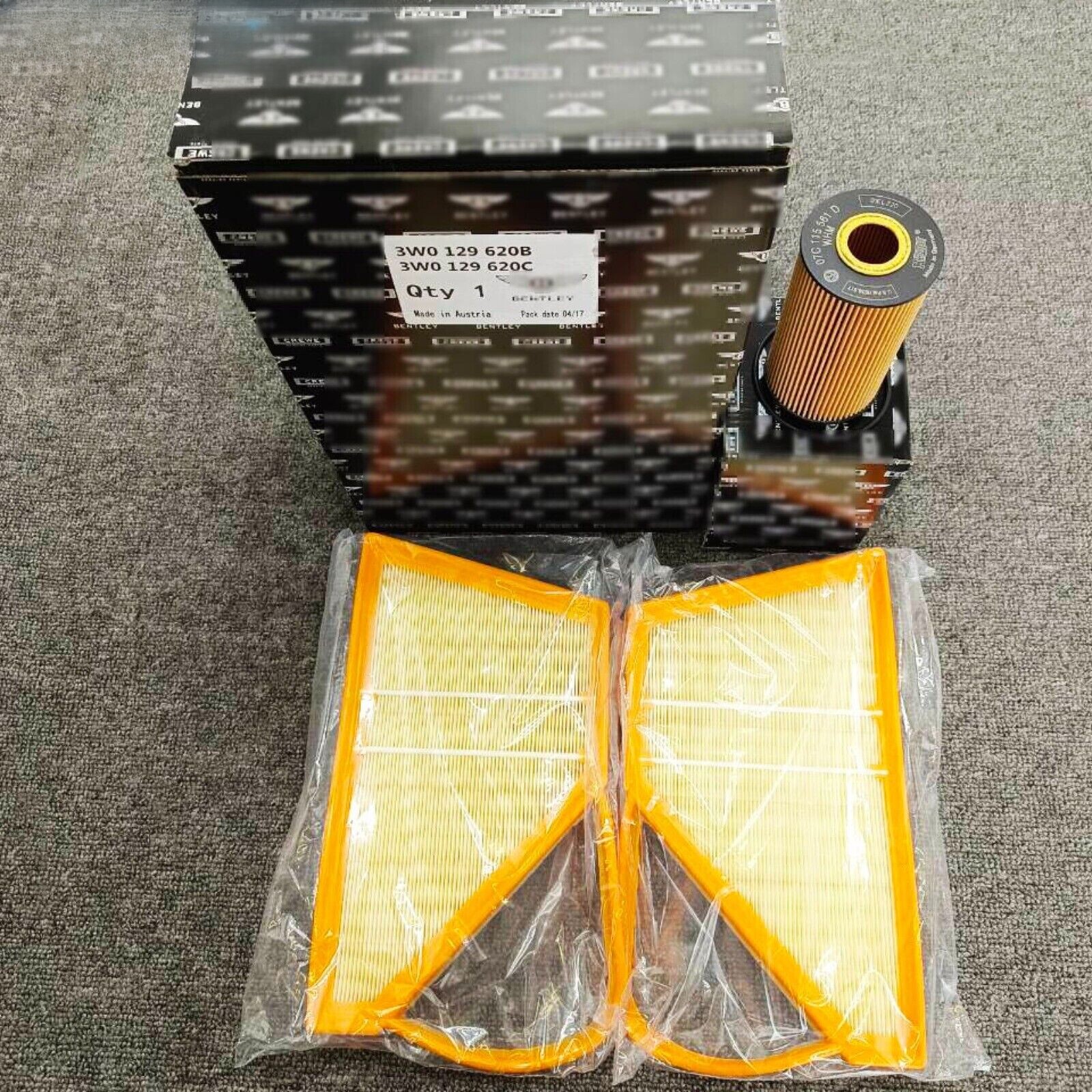 Engine Air Filter&Oil Filter Set For Bentley Continental Gt W12 Service Kit Engine Air Filter&Oil Filter Set For Bentley Continental Gt W12 Service Kit