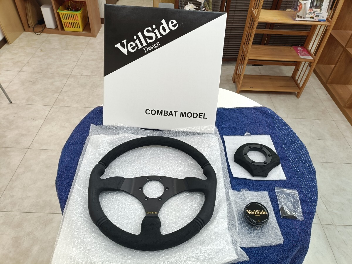 VeilSide Combat Model Steering Wheel 2026 Tokyo Auto Salon Limited VeilSide Combat Model Steering Wheel 2026 Tokyo Auto Salon Limited