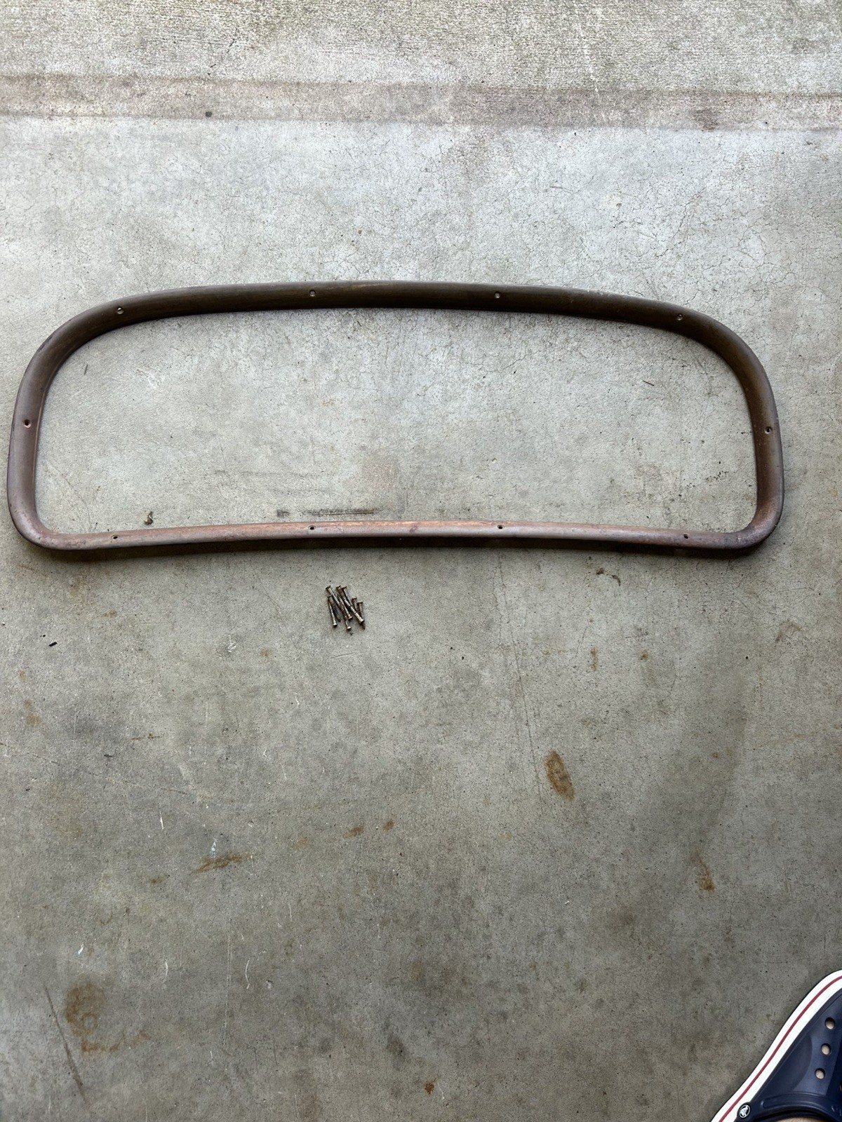1937 1938 1939 CHEVROLET COUPE SEDAN REAR WINDOW GARNISH TRIM MOLDING ORIGINAL 1937 1938 1939 CHEVROLET COUPE SEDAN REAR WINDOW GARNISH TRIM MOLDING ORIGINAL