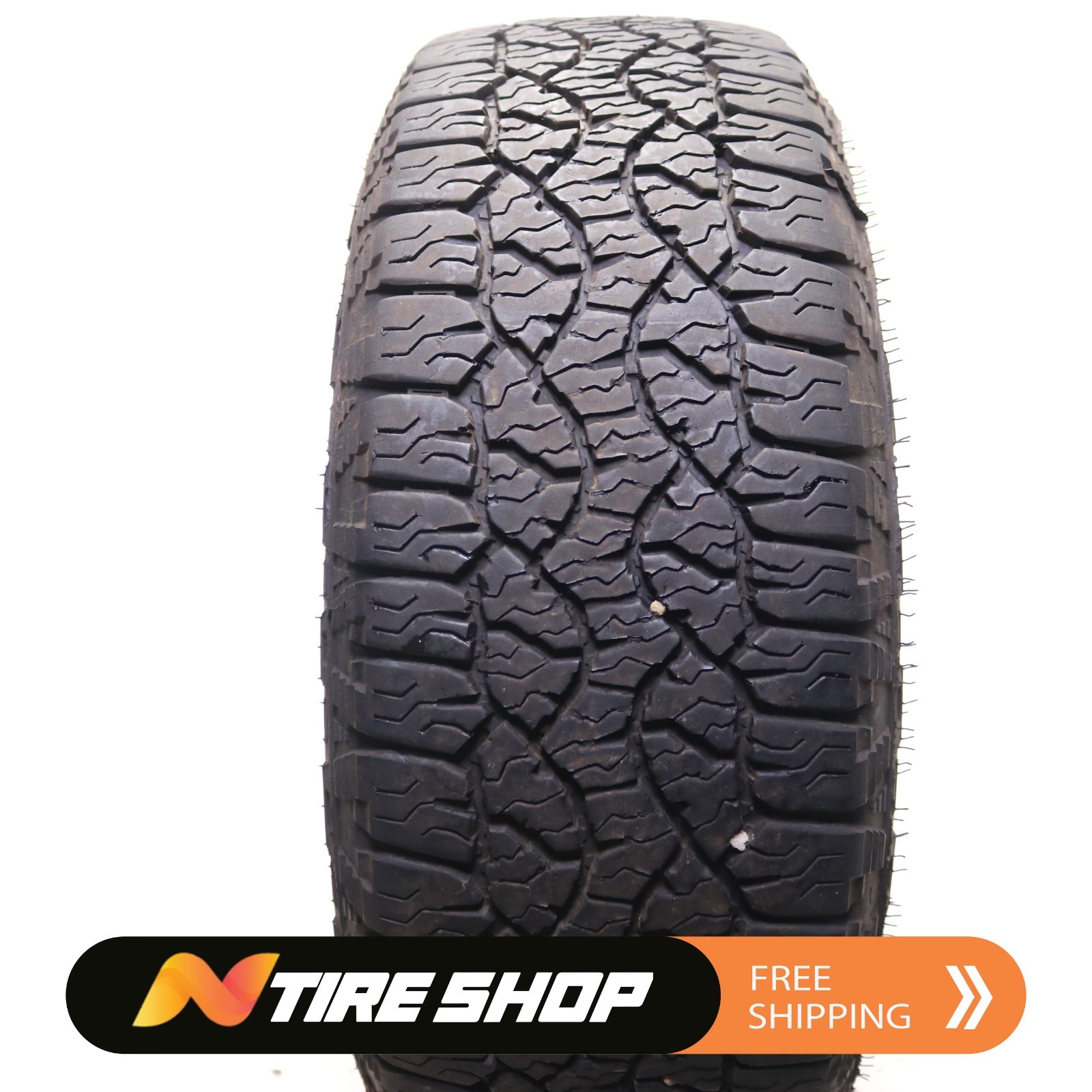 Used 235/65R16C Goodyear Wrangler Workhorse AT - 121/119R - 8/32 No Repairs