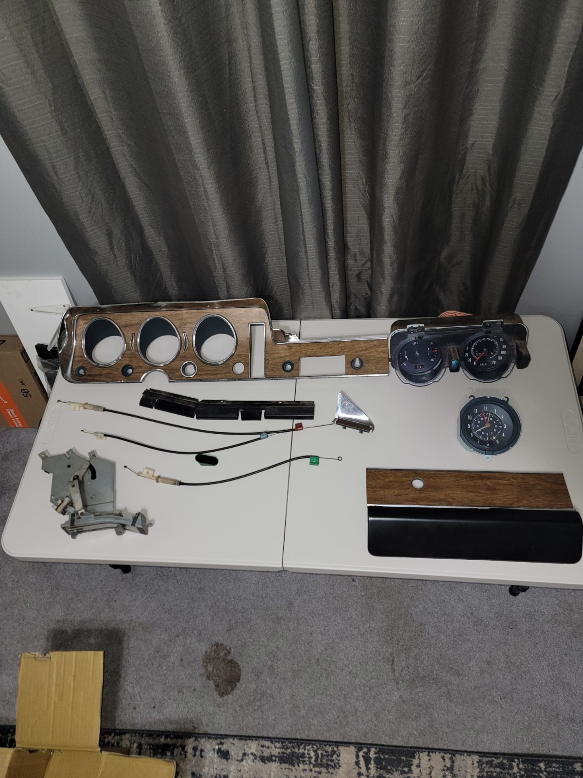 1968 Pontiac GTO Dash Bezel And Gauges-in working condition 1968 Pontiac GTO Dash Bezel And Gauges-in working condition