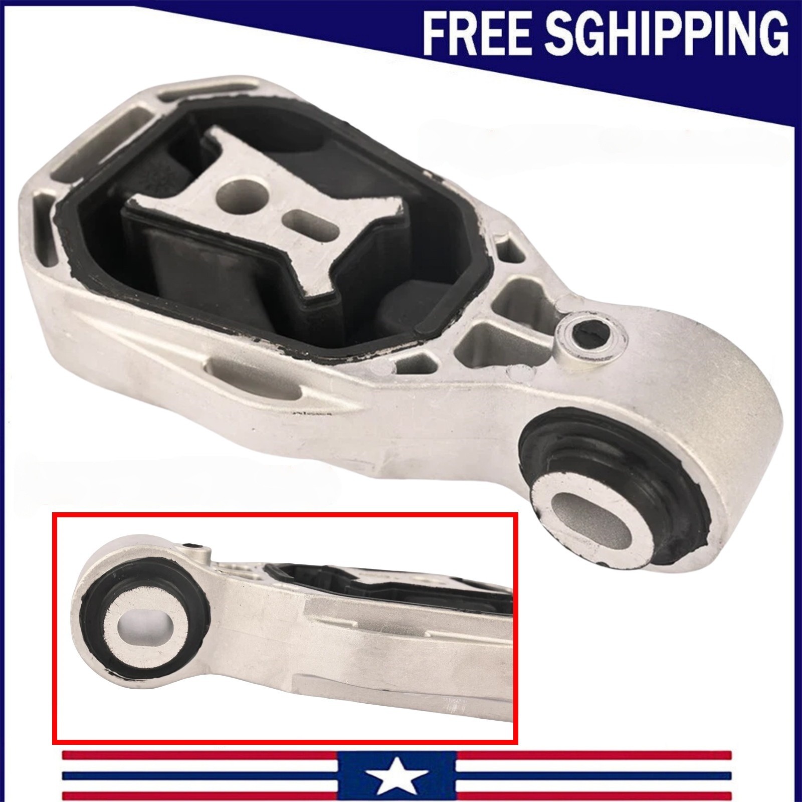 For Mercedes Benz 2019-2023 A1772402600 A1772401000 New Engine Upper Support USA