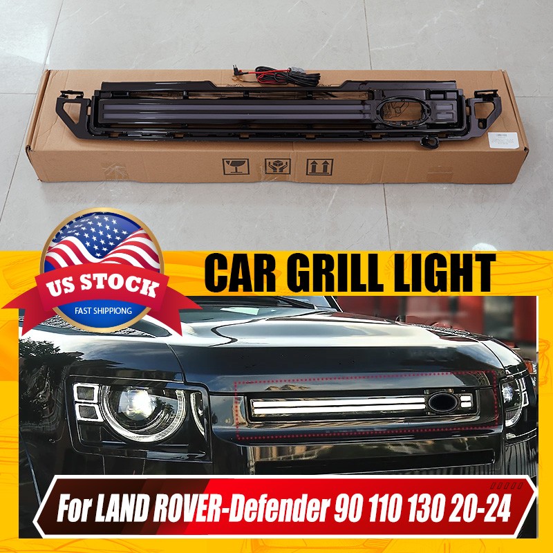 LED Grille Light For 2020~2024 Land Rover Defender 90 110 130 DRL Accessories US