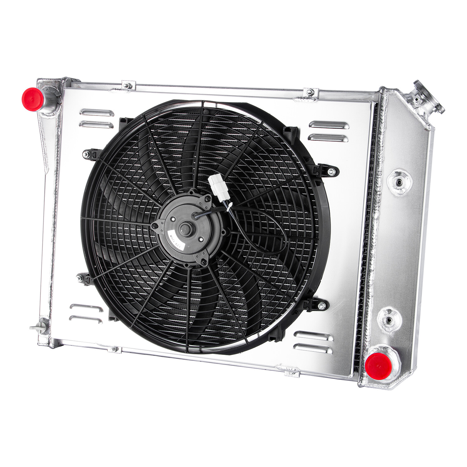 3 Row Radiator Shroud Fan For 1968-74 Chevy Nova/1968-82 Camaro/1968-73 Chevelle
