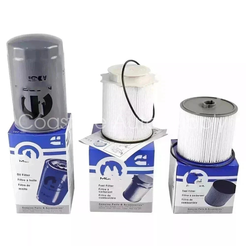 Mopar Diesel Fuel Filter Kit Replacement Filters For Dodge Ram 6.7L Cummins US Mopar Diesel Fuel Filter Kit Replacement Filters For Dodge Ram 6.7L Cummins US