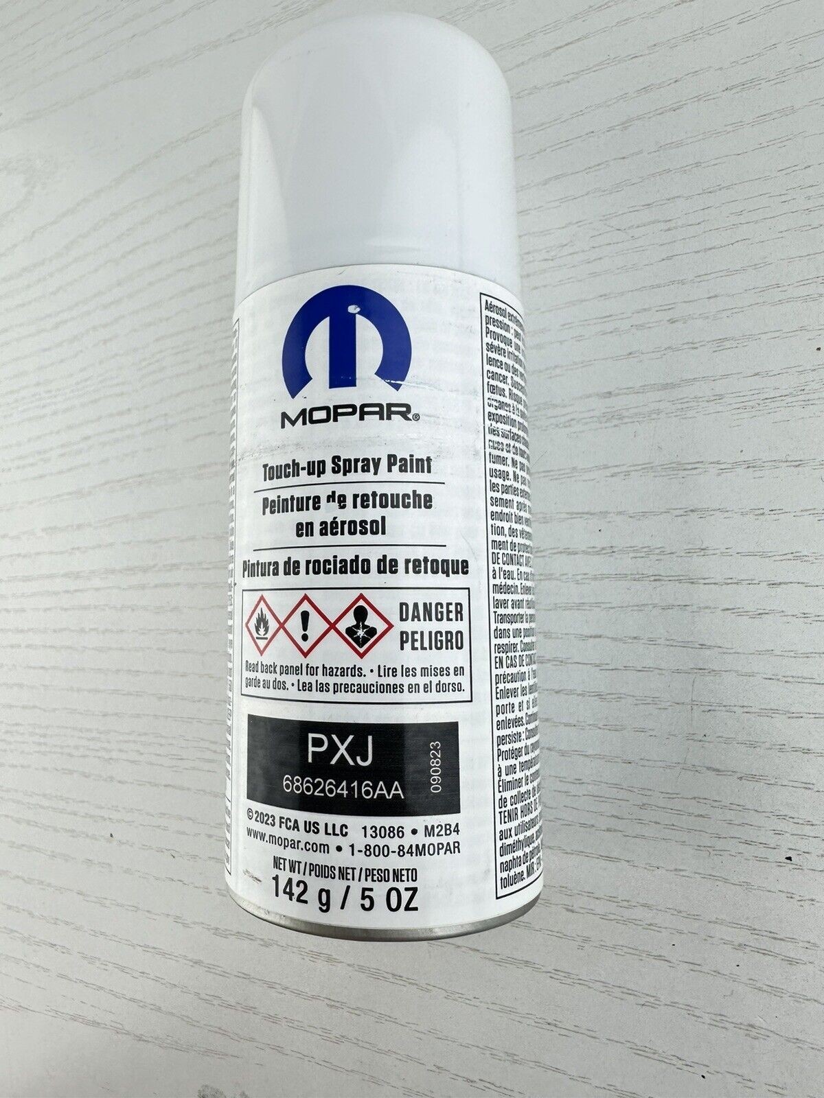 Mopar 5oz Spray Paint (PXJ) Diamond Black Crystal P/C 68626416AA
