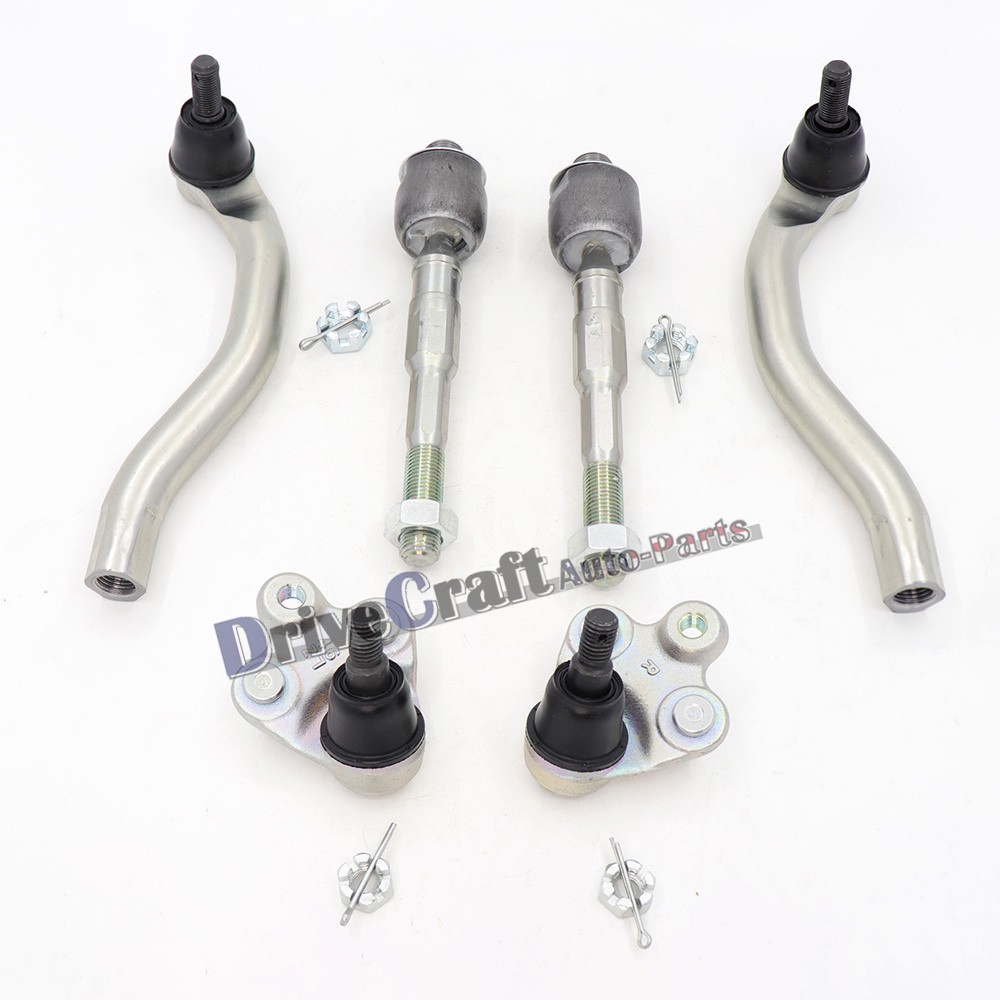 1 Set OEM Front Tie Rod End with Lower Ball Joint For Honda Civic 1.8L 2006-2011