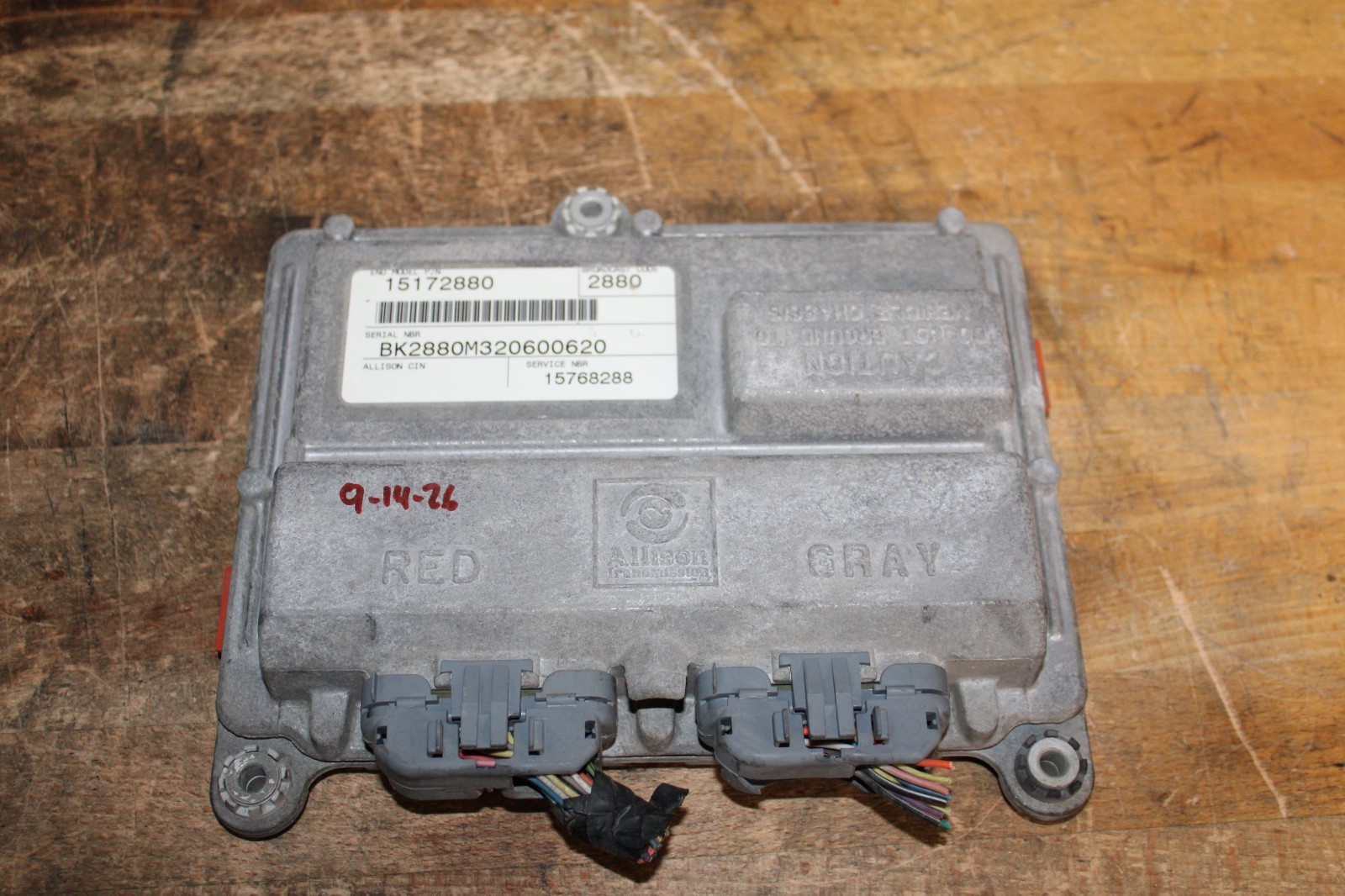 01-05 CHEVY SILVERADO GMC DURAMAX ALLISON TRANSMISSION TCM CONTROL MODULE OEM
